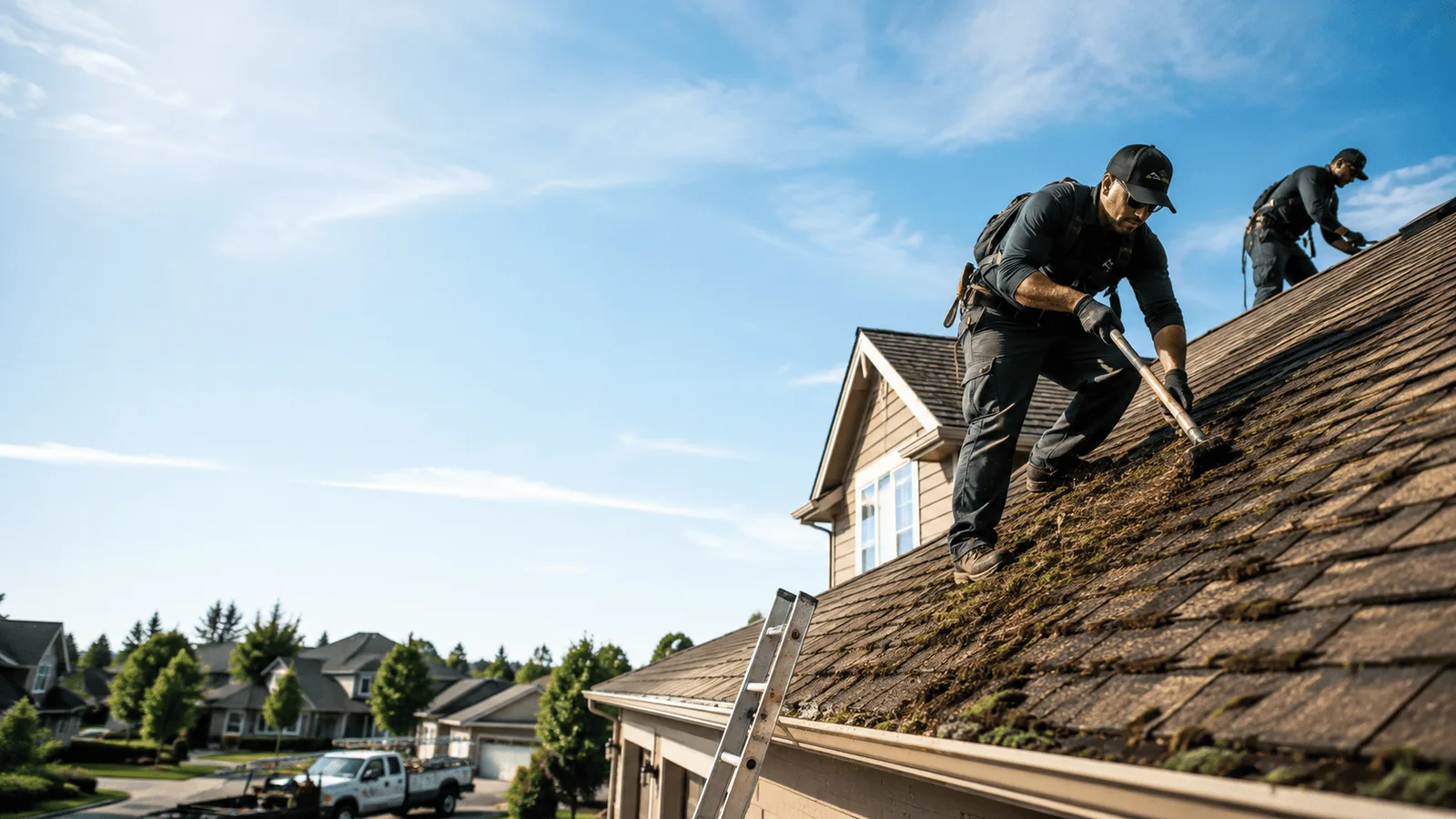 Roof Moss Removal in Palmyra, NY near me